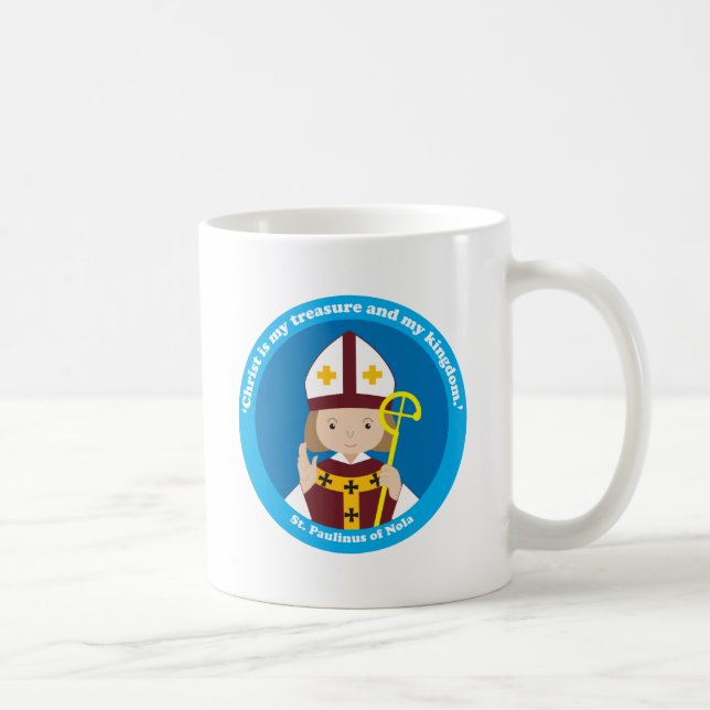 St. Paulinus of Nola Kaffemugg (Höger)