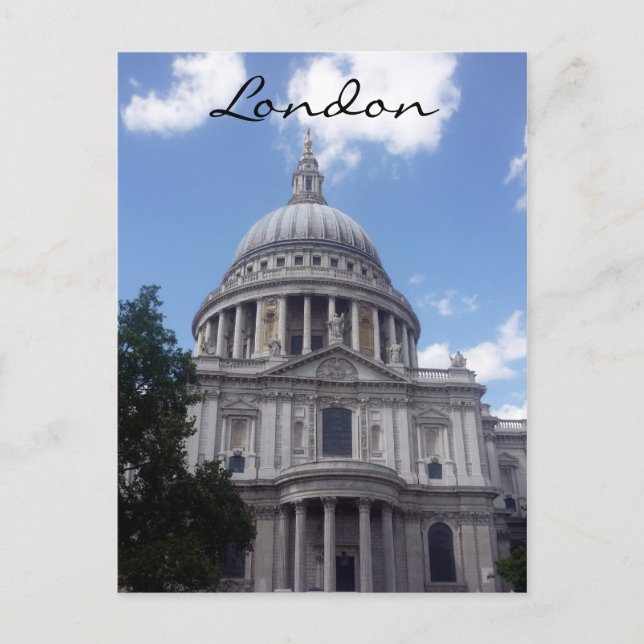 st pauls catedral domän vykort (Framsida)