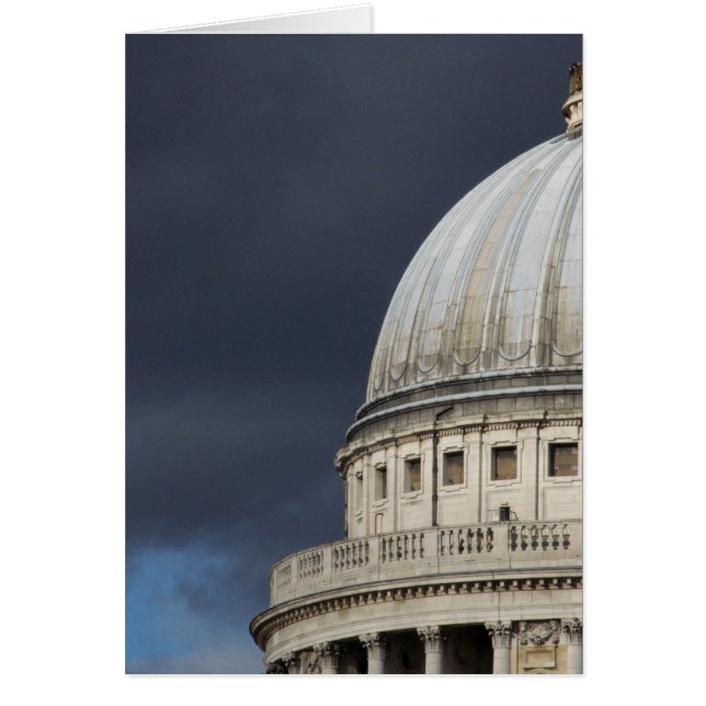 St Paul's Cathedal Hälsningskort (Framsidan)