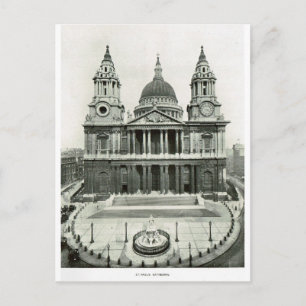 St Paul's Cathedral 1900 Vykort