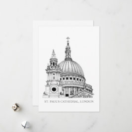 St Paul's Cathedral Card Julkort