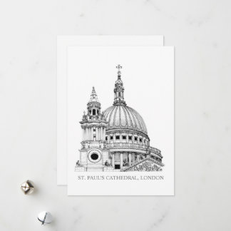 St Paul's Cathedral Card Julkort