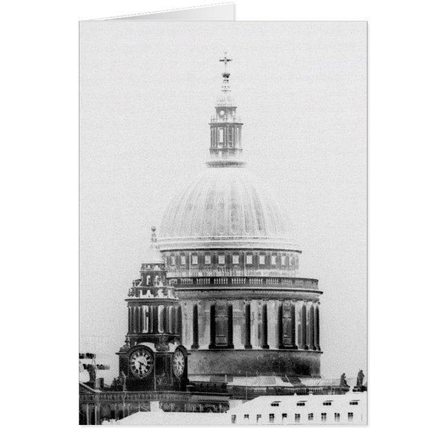 St Paul's Cathedral Hälsningskort (Framsidan)