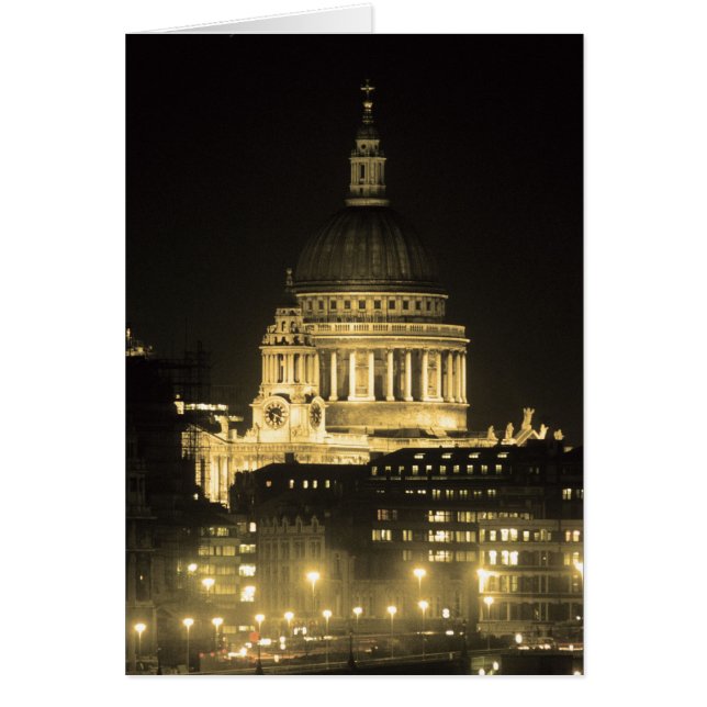 St Paul's Cathedral Hälsningskort (Framsidan)