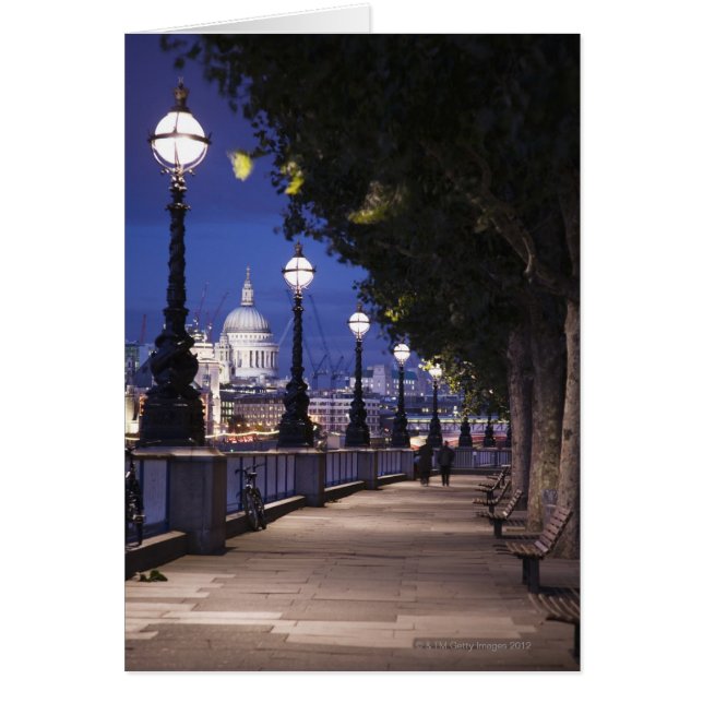 St. Paul's Cathedral Hälsningskort (Framsidan)