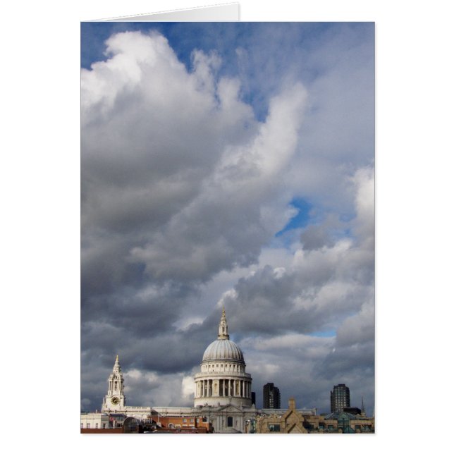 St Paul's Cathedral Hälsningskort (Framsidan)