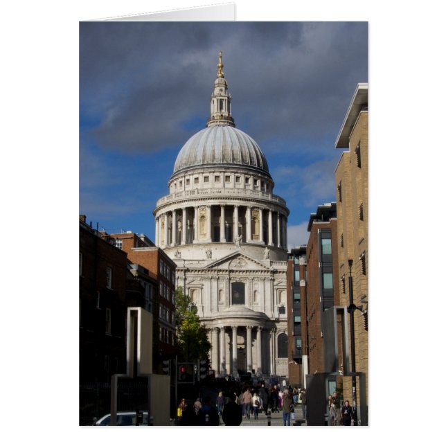 St Paul's Cathedral Hälsningskort (Framsidan)