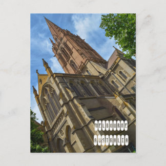 St Paul's Cathedral in Melbourne Helg Vykort