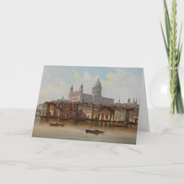 St. Paul's Cathedral | Johann Wilhelm Jankowsky Kort (Framsida)