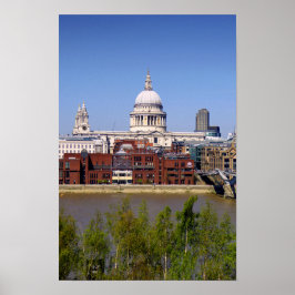 St Pauls Cathedral London England Poster