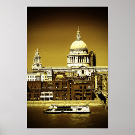 St Pauls Cathedral London England Poster