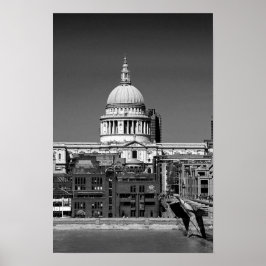 St Pauls Cathedral London England Poster