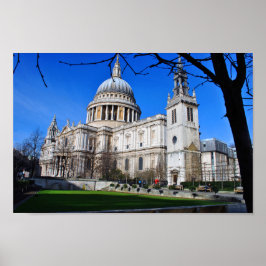 St Paul's Cathedral London England UK Poster