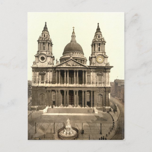 St Paul's Cathedral, London, England Vykort (Framsida)