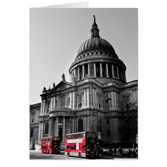 St Paul's Cathedral London Hälsningskort (Framsidan)