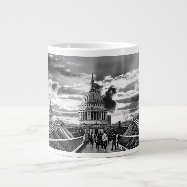 St.Paul's Cathedral London-Mugg Jumbo Mugg (Framsidan)