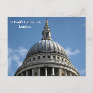 St Paul's Cathedral, London Postcard Vykort