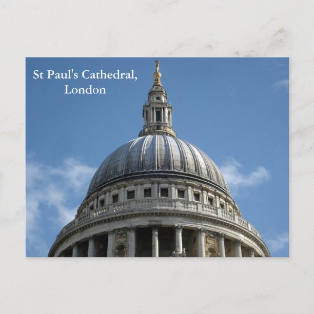 St Paul's Cathedral, London Postcard Vykort (Framsida)