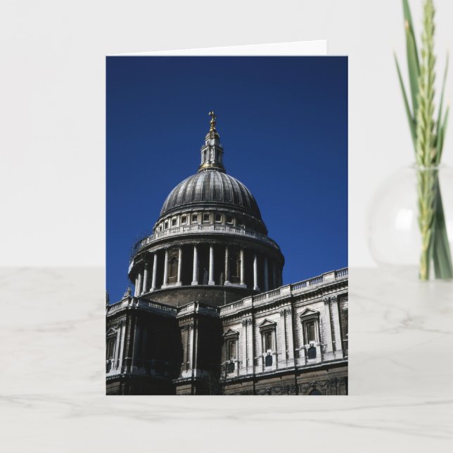 St Paul's Cathedral London Tack Kort (Framsida)