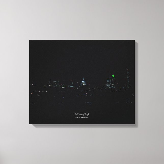 St Paul's Cathedral London, UK Cityscape Canvastryck (Framsida)