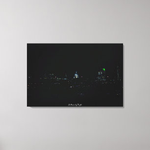 St Paul's Cathedral London, UK Cityscape Canvastryck
