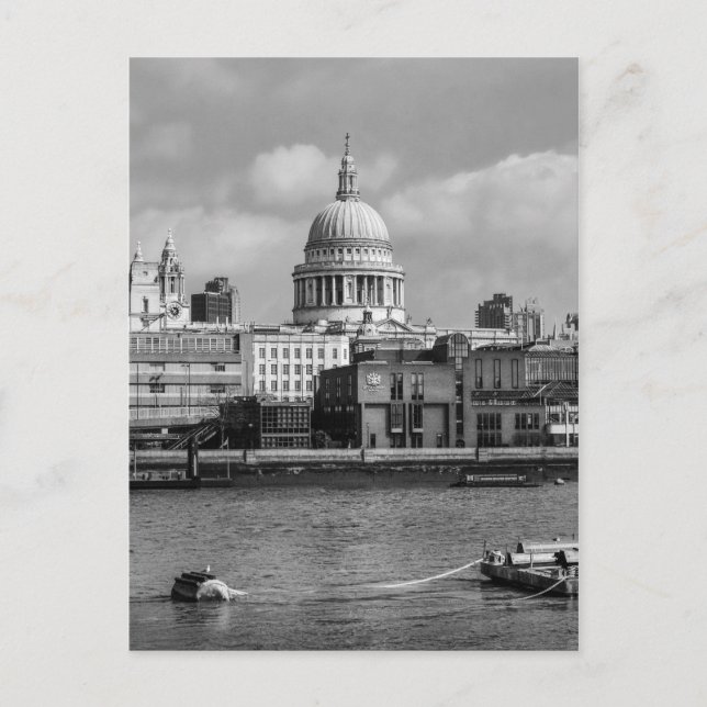 St Paul's Cathedral London UK Postcard Vykort (Framsida)