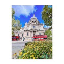 St.Paul's Cathedral London, UK Postcard