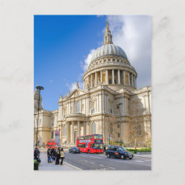 St Paul's Cathedral, London UK Postcard Vykort