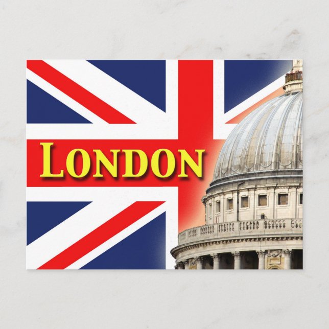 St Paul's Cathedral London Vykort (Framsida)