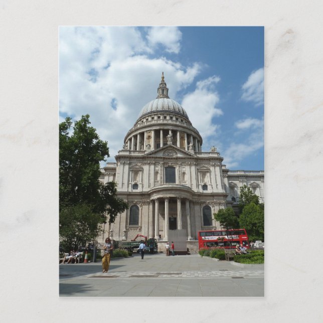 St Paul's Cathedral London Vykort (Framsida)