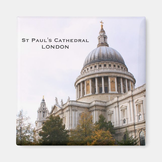 St Paul's Cathedral Magnet (Framsidan)