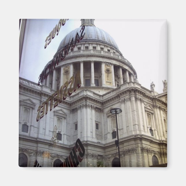 St Paul's Cathedral magnet (Framsidan)