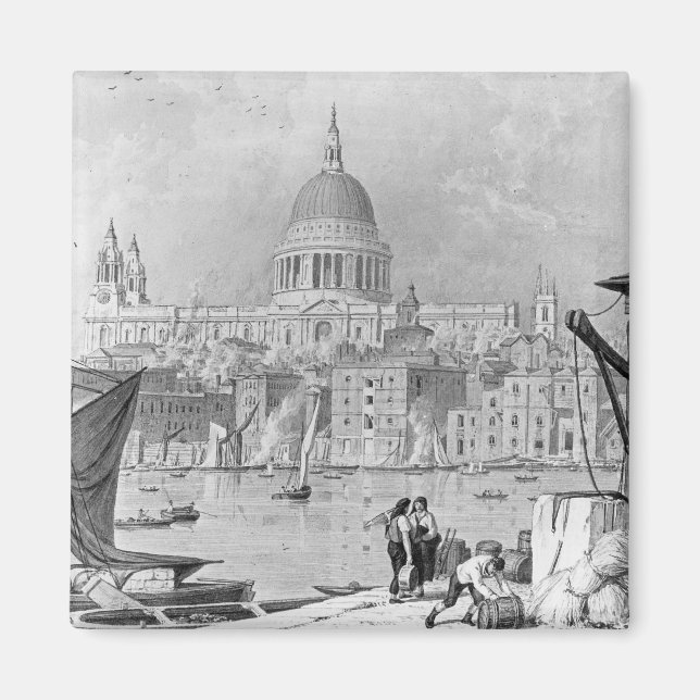 St. Paul's Cathedral Magnet (Framsidan)