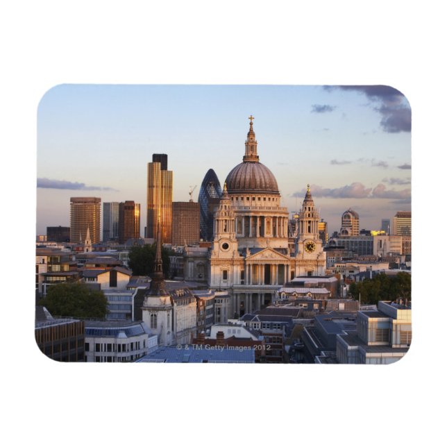 St Paul's Cathedral Magnet (Horisontell)