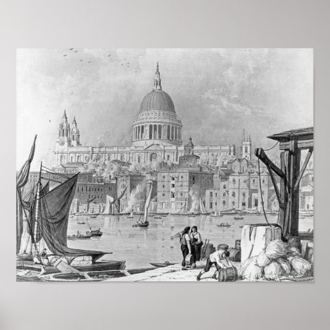 St. Paul's Cathedral Poster (Framsidan)