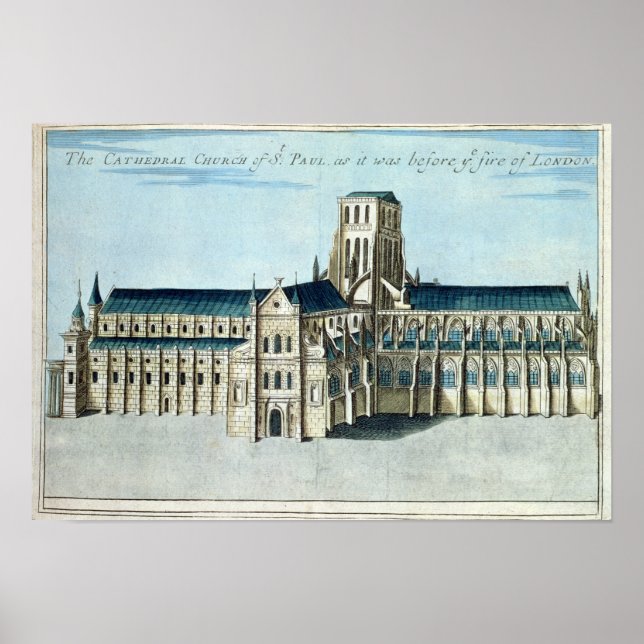St. Paul's Cathedral Poster (Framsidan)