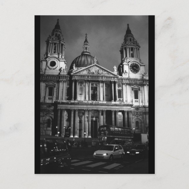 St. Paul's Cathedral (vycard) Vykort (Framsida)