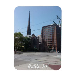 St. Paul's Episcopal Church and Garty Byggnad Magnet