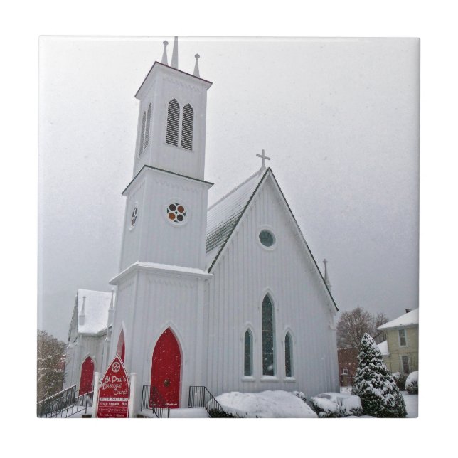 St. Paul's Episcopal Church Kakelplatta (Framsidan)