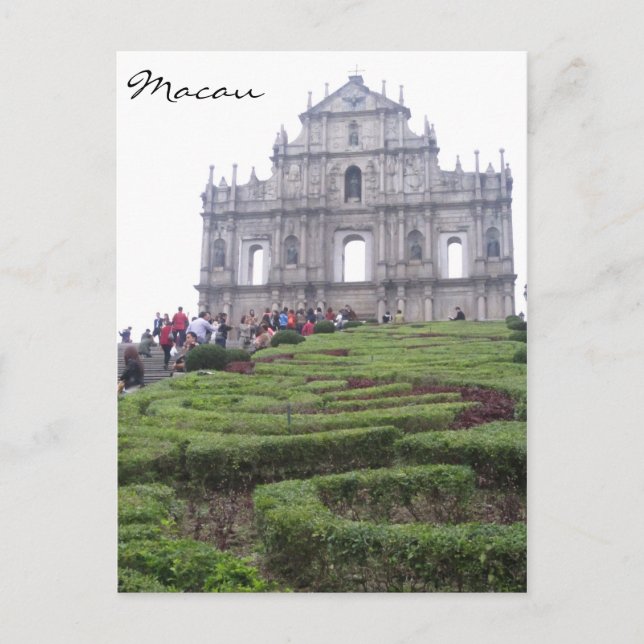 st pauls-grönt vykort (Framsida)