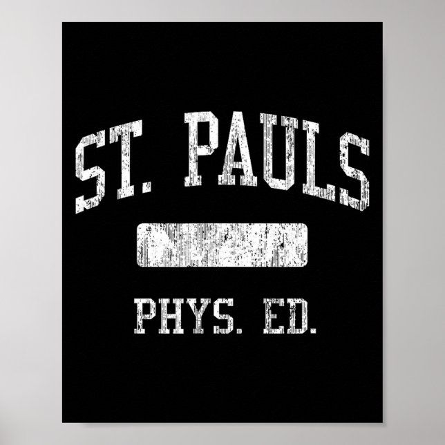 St. Pauls High School Hs Saint Pauls Nc Phys Ed  Poster (Framsidan)