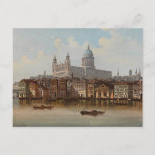 St. Pauls-katedralen   Johann Wilhelm Jankowsky Vykort