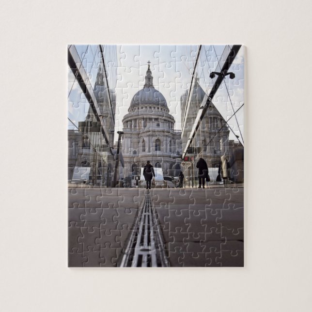 St. Paul's London - 8x10 - 110 pcs Jigszle Puzzle Pussel (Vertikal)