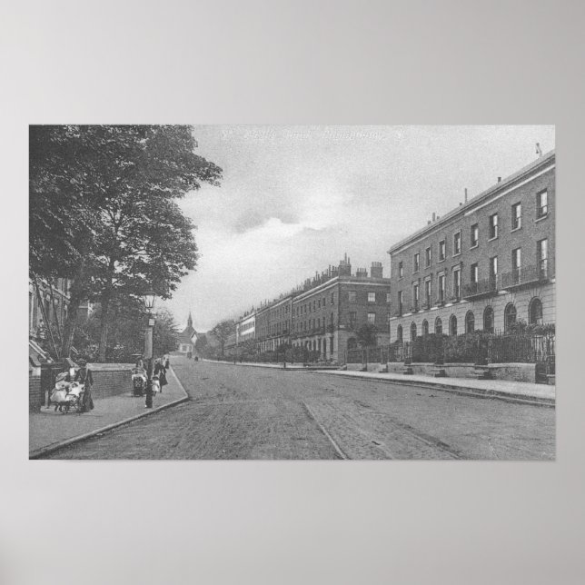 St. Pauls Road, Canonbury, Islington, c.1905 Poster (Framsidan)