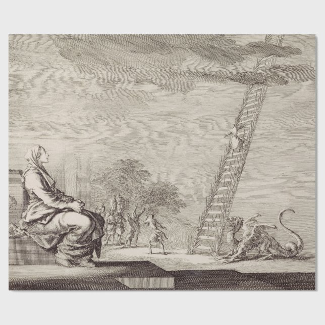 St. Perpetua’s Vision: The Ladder of Martyrdom Art Presentpapper (Platt)