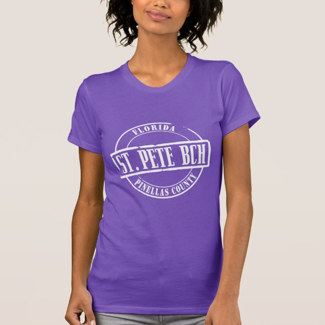 St. Pete Bch betitlar T-shirt (Framsida)