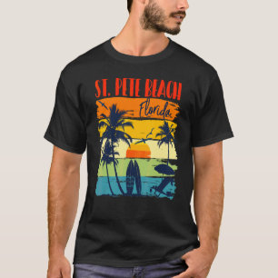 St Pete Beach Florida2022 Semester Bästa Vän Fa T Shirt