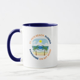 St. Pete Beach Florida Kaffe Mugg