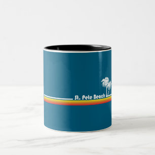 St. Pete Beach Florida Två-Tonad Mugg