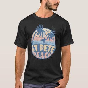 St Pete Florida Beach Surfa Summer Vacation Vintag T Shirt